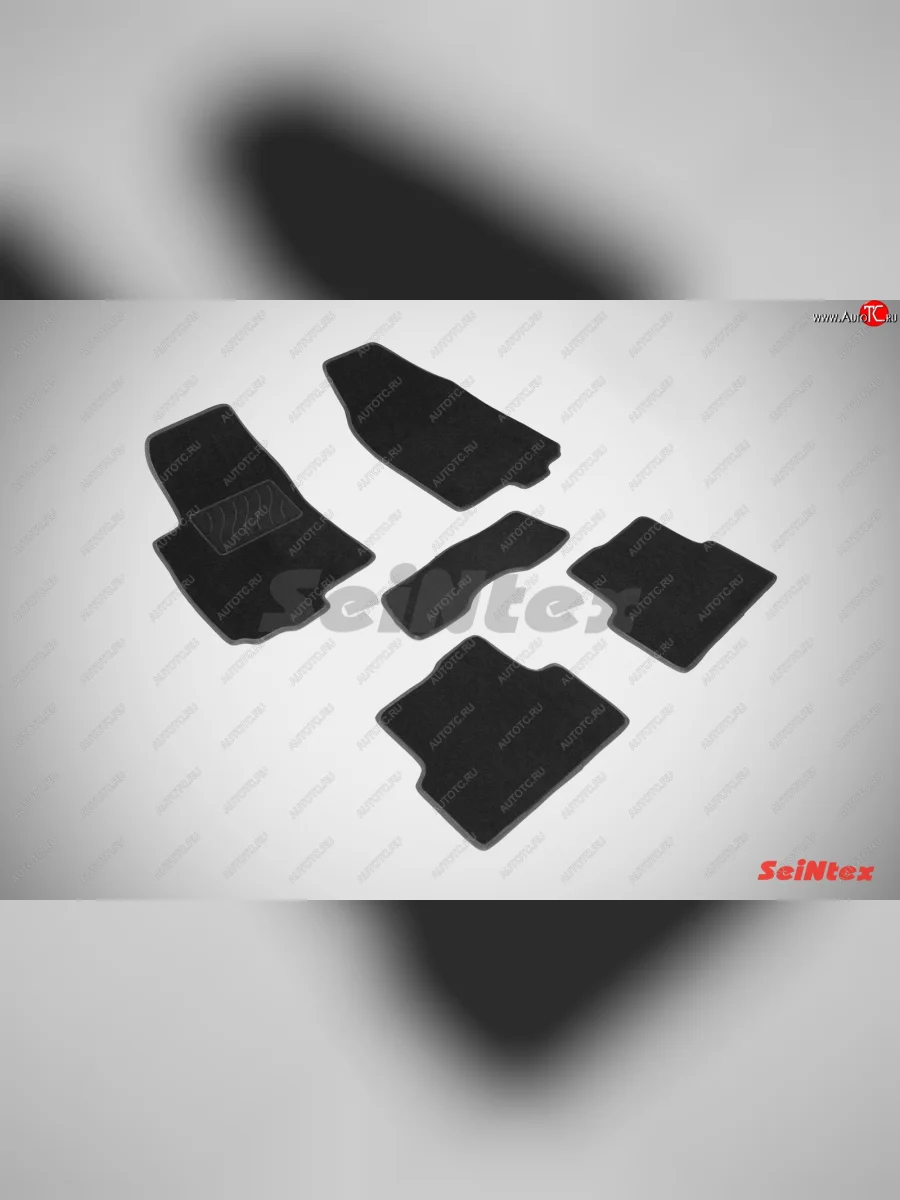 Износостойкие коврики в салон SeiNtex Premium LUX 4 шт. (ворсовые) Chevrolet Aveo T300 хэтчбек (2011-2015)  в Керчи Республика Крым