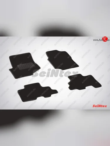 Износостойкие коврики в салон SeiNtex Premium LUX 4 шт. (ворсовые) Chevrolet Trailblazer  GMT360 (2001-2012) дорестайлинг, рестайлинг