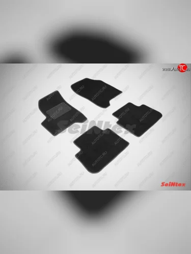 Износостойкие коврики в салон SeiNtex Premium LUX 4 шт. (ворсовые) CITROEN C3 Picasso  дорестайлинг (2008-2012)