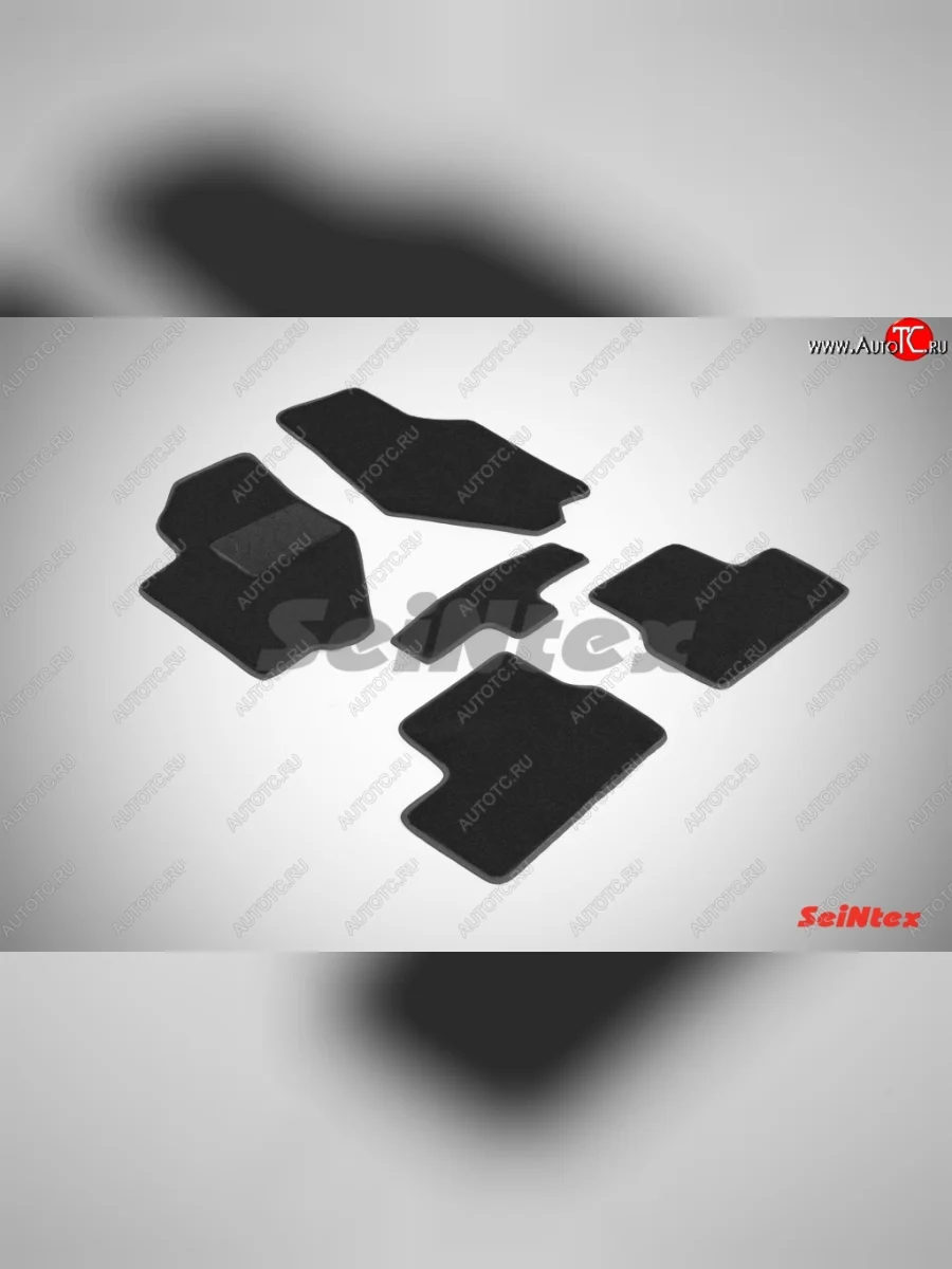 Износостойкие коврики в салон SeiNtex Premium LUX 4 шт. (ворсовые)  Datsun  mi-DO, on-DO  с доставкой в г. Керчь