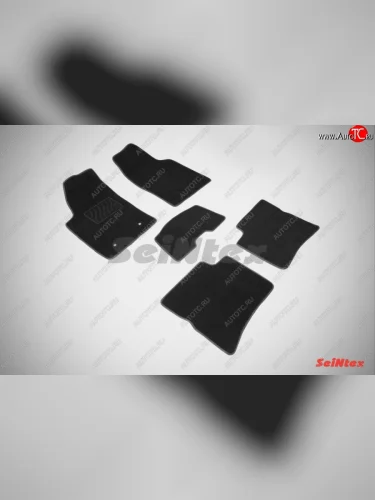 Износостойкие коврики в салон SeiNtex Premium LUX 4 шт. (ворсовые) Dong Feng H30 (2013-2017)