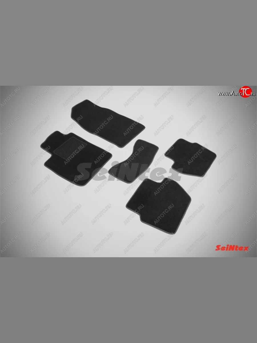 Износостойкие коврики в салон SeiNtex Premium LUX 4 шт. (ворсовые) Ford EcoSport дорестайлинг (2013-2019)  в Самаре Самарской области