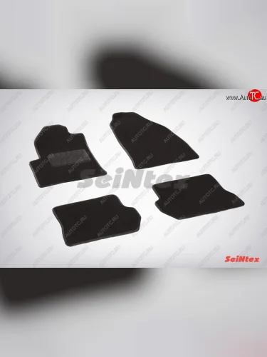 Износостойкие коврики в салон SeiNtex Premium LUX 4 шт. (ворсовые) Ford Fusion  1 (2002-2012) хэтчбэк дорестайлинг,  рестайлинг, хэтчбэк