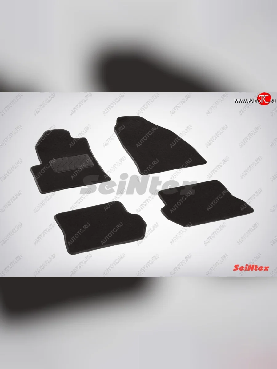 Износостойкие коврики в салон SeiNtex Premium LUX 4 шт. (ворсовые) Ford Fusion 1 хэтчбэк дорестайлинг (2002-2005)  с доставкой в г. Керчь
