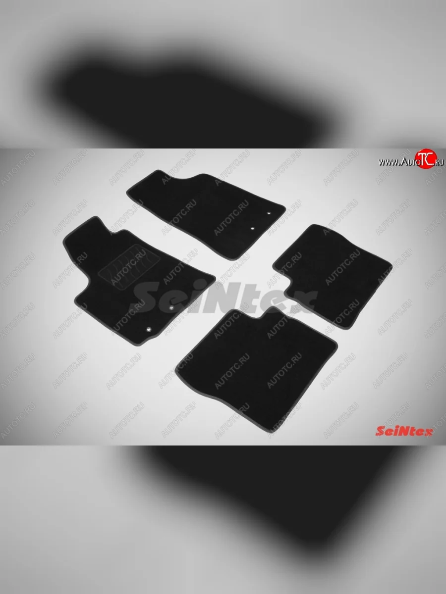 Износостойкие коврики в салон SeiNtex Premium LUX 4 шт. (ворсовые) Geely Emgrand EC7 седан дорестайлинг (2009-2016)  в Керчи Республика Крым