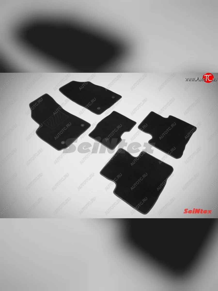 Износостойкие коврики в салон SeiNtex Premium LUX 4 шт. (ворсовые) Geely Emgrand X7 дорестайлинг (2011-2015)  в Перми Пермском крае