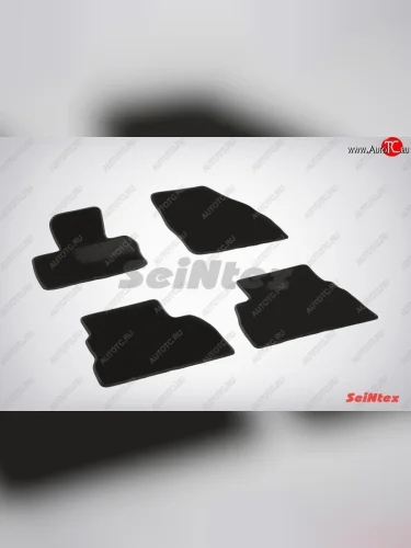 Износостойкие коврики в салон SeiNtex Premium LUX 4 шт. (ворсовые) Honda Civic  FD (2005-2011) седан дорестайлинг, седан рестайлинг