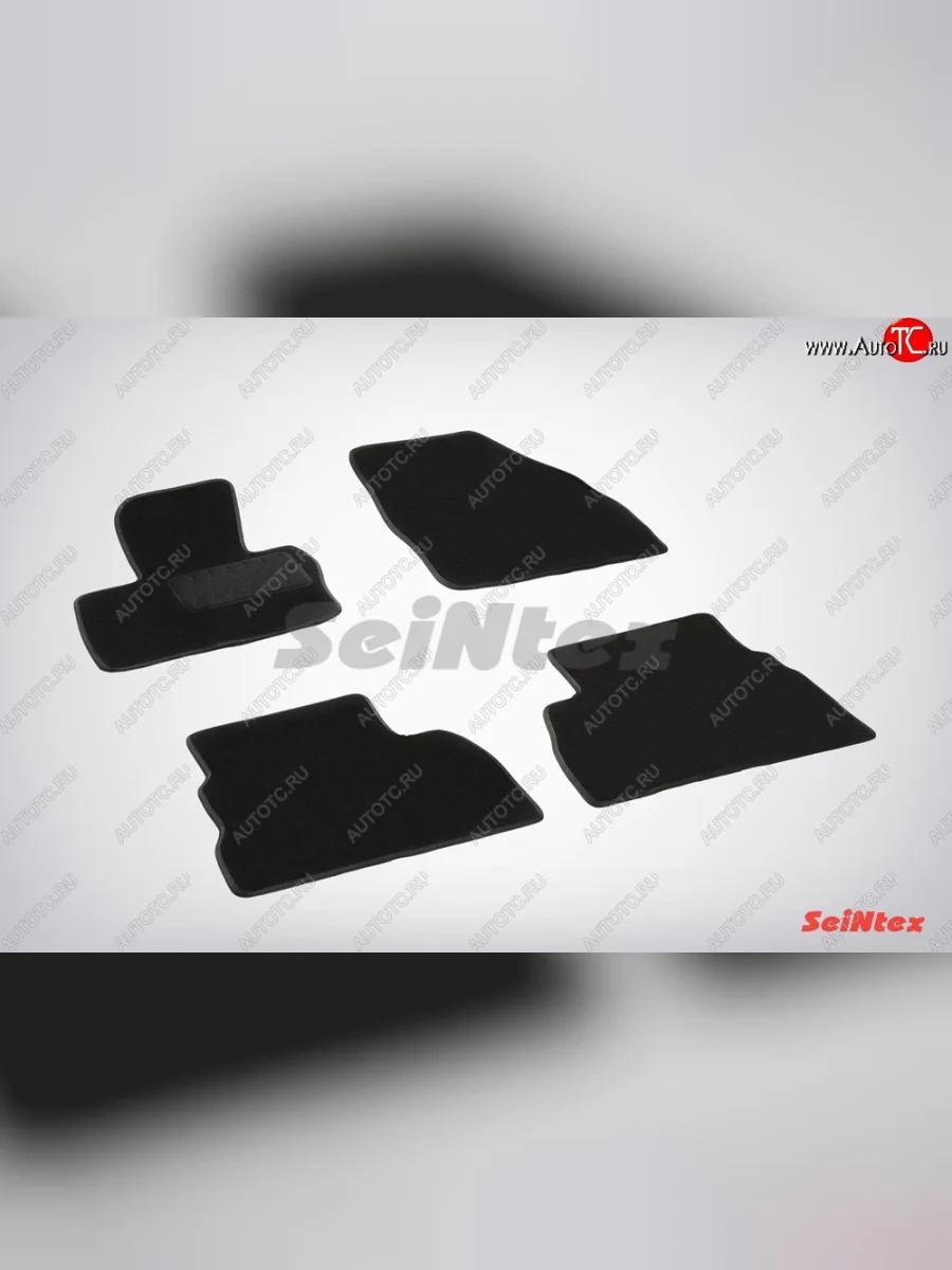Износостойкие коврики в салон SeiNtex Premium LUX 4 шт. (ворсовые) Honda Civic FD седан дорестайлинг (2005-2008)  в Самаре Самарской области