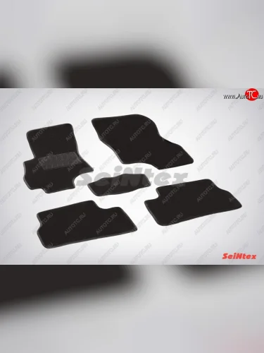 Износостойкие коврики в салон SeiNtex Premium LUX 4 шт. (ворсовые) Hyundai Accent  2 LC (1999-2012) седан дорестайлинг (ТагАЗ)