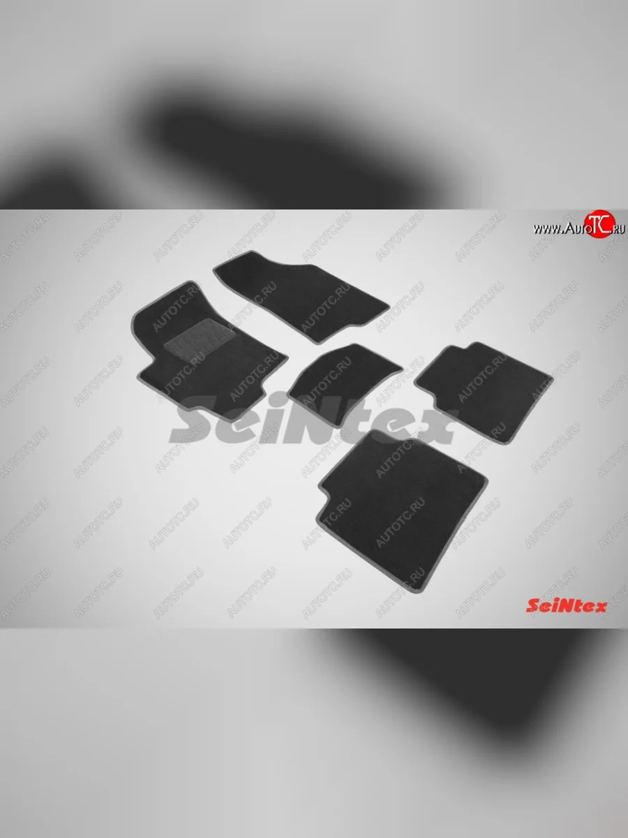 Износостойкие коврики в салон SeiNtex Premium LUX 4 шт. (ворсовые)  Hyundai Elantra (2000-2003) XD  в Самаре Самарской области