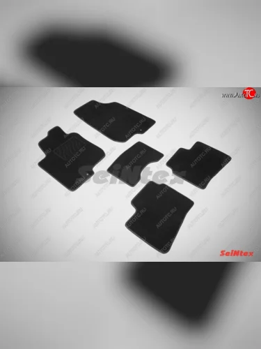 Износостойкие коврики в салон SeiNtex Premium LUX 4 шт. (ворсовые) Hyundai I30  FD (2007-2010) хэтчбек дорестайлинг