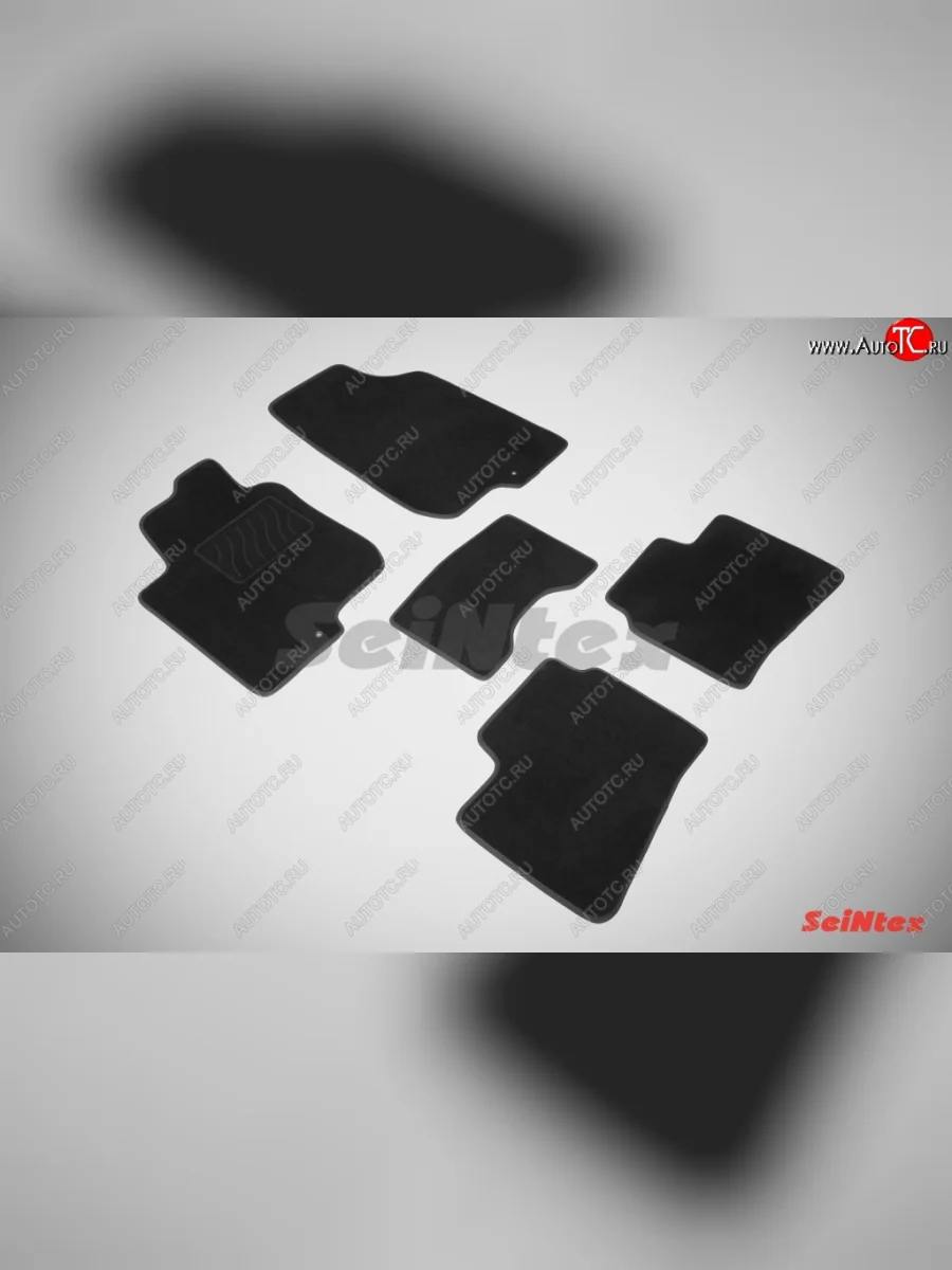 Износостойкие коврики в салон SeiNtex Premium LUX 4 шт. (ворсовые)  Hyundai I30 (2007-2010) FD  в Самаре Самарской области