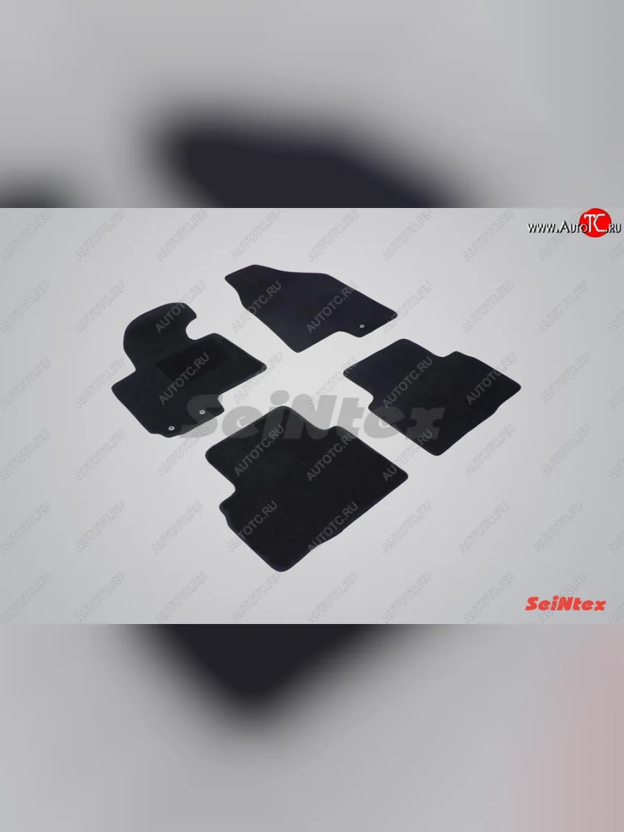 Износостойкие коврики в салон SeiNtex Premium LUX 4 шт. (ворсовые) Hyundai IX35 LM дорестайлинг (2009-2013)  в Перми Пермском крае