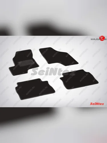 Коврики в салон SeiNtex Premium LUX 4 шт. (ворсовые) Hyundai Santa Fe CM дорестайлинг (2006-2009)
