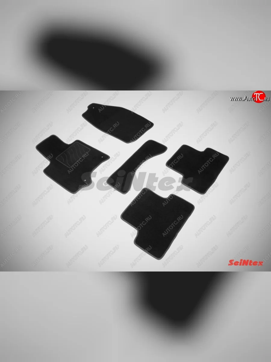 Износостойкие коврики в салон SeiNtex Premium LUX 4 шт. (ворсовые) INFINITI EX35 J50 (2007-2013)  в Перми Пермском крае