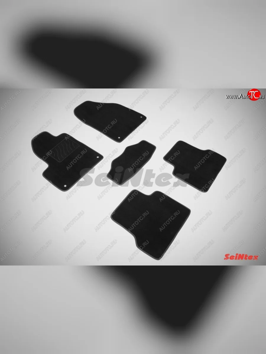 Износостойкие коврики в салон SeiNtex Premium LUX 4 шт. (ворсовые) Jeep Cherokee KL дорестайлинг (2014-2017)  в Самаре Самарской области