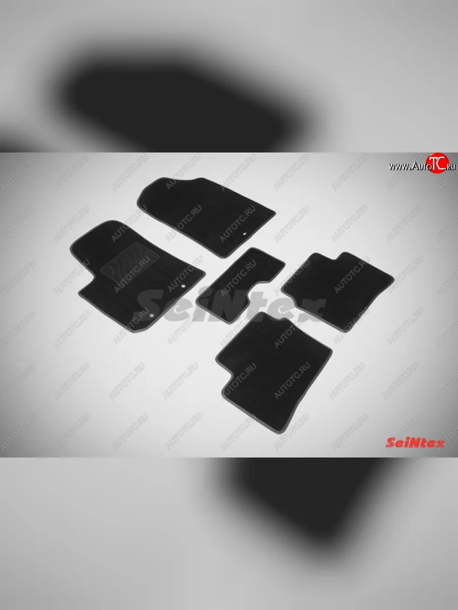 Износостойкие коврики в салон SeiNtex Premium LUX 4 шт. (ворсовые) KIA Picanto 2 TA хэтчбэк 5 дв. дорестайлинг (2011-2015)  в Керчи Республика Крым