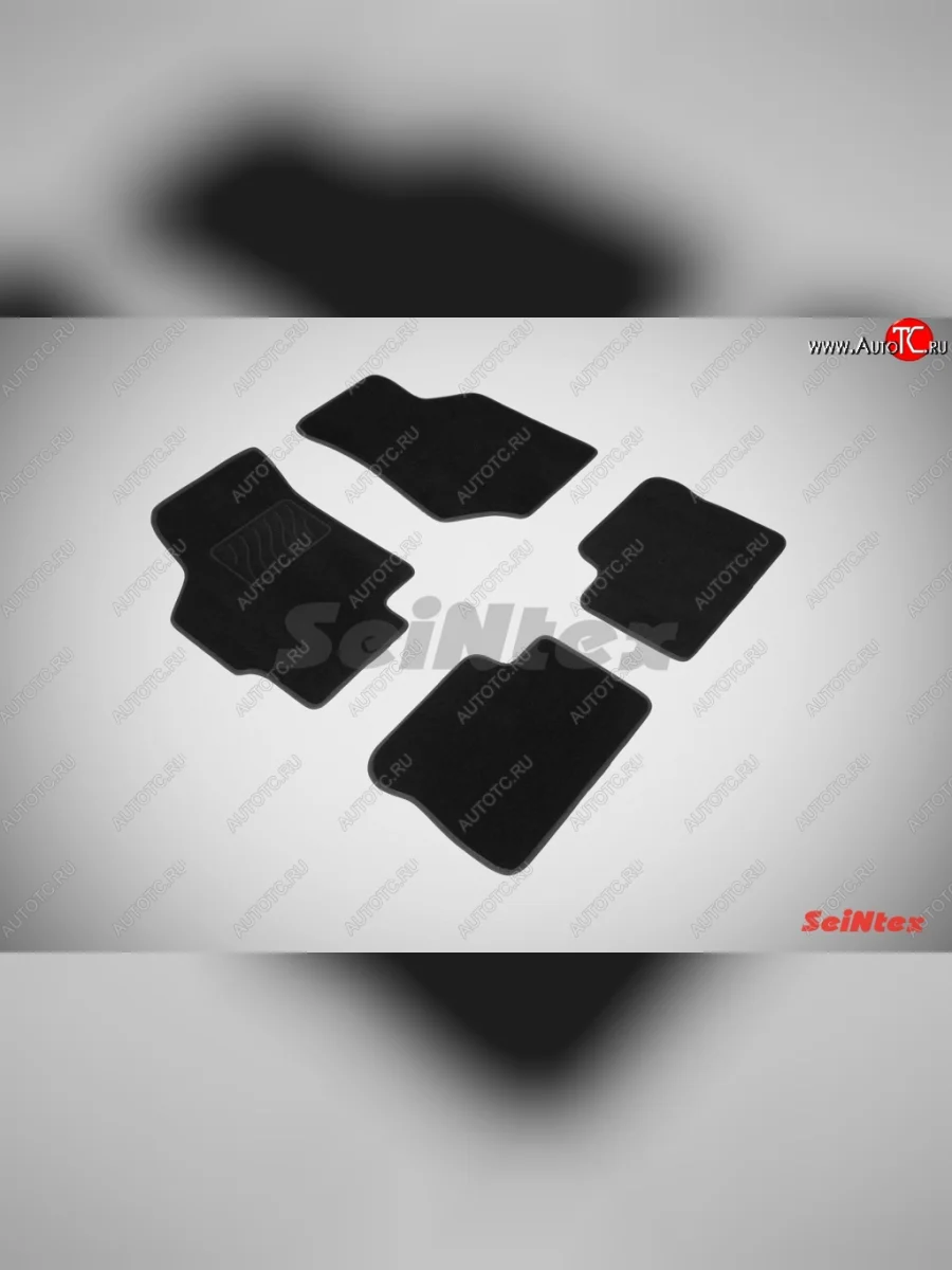 Коврики в салон (рестайлинг) SeiNtex Premium LUX 4 шт. (ворсовые) KIA Spectra (2000-2009)  в Керчи Республика Крым