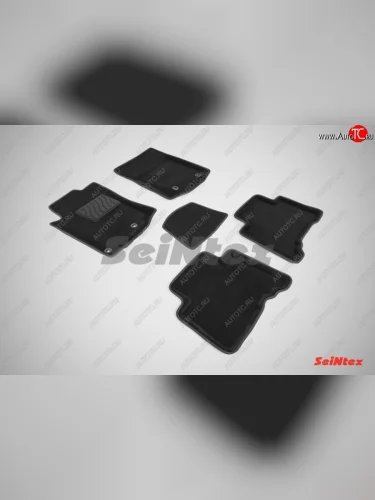 Износостойкие коврики в салон SeiNtex Premium LUX 4 шт. (ворсовые) Lexus GX460  J150 (2009-2013) дорестайлинг