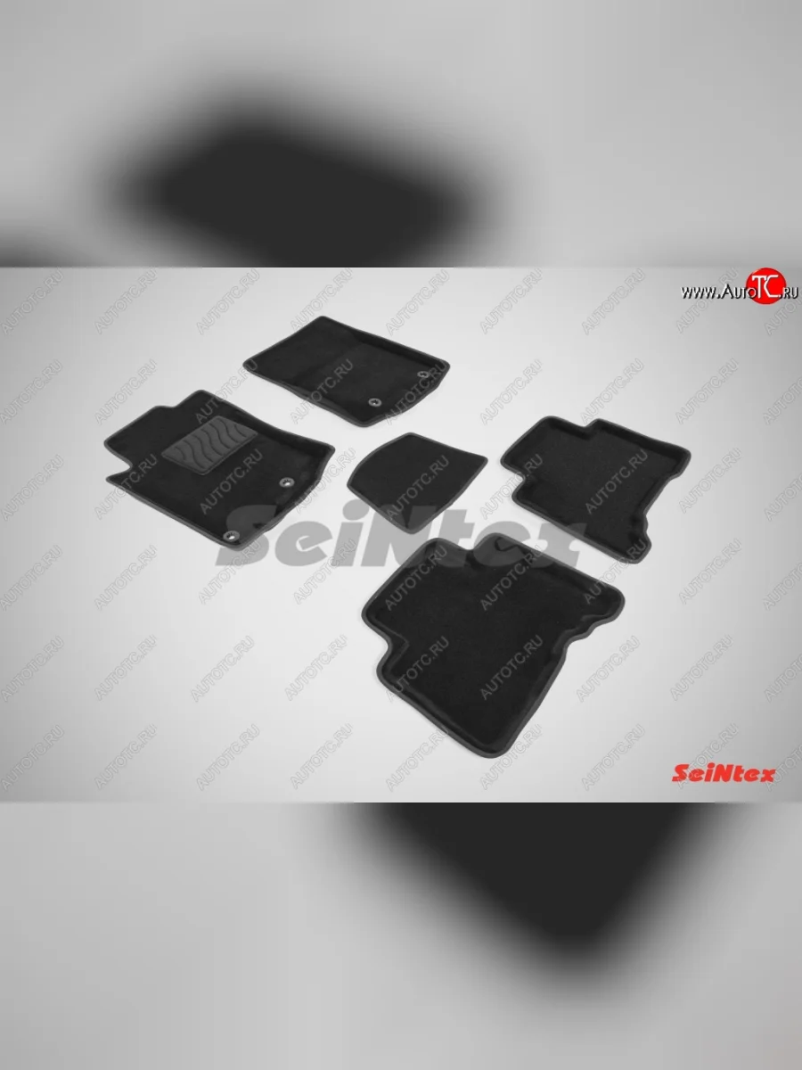 Износостойкие коврики в салон SeiNtex Premium LUX 4 шт. (ворсовые) Lexus GX460 J150 дорестайлинг (2009-2013)  в Перми Пермском крае
