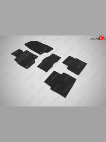 Износостойкие коврики в салон SeiNtex Premium LUX 4 шт. (ворсовые) Mazda 3/Axela  BM (2013-2016) дорестайлинг седан