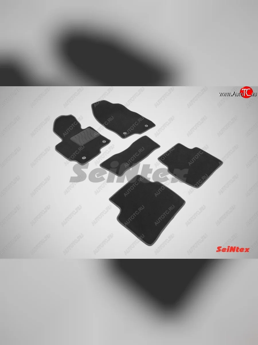 Износостойкие коврики в салон SeiNtex Premium LUX 4 шт. (ворсовые) Mazda CX-5 KE дорестайлинг (2011-2014)  в Керчи Республика Крым