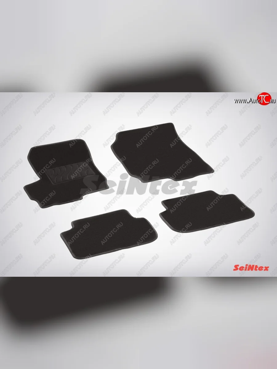 Износостойкие коврики в салон SeiNtex Premium LUX 4 шт. (ворсовые) Mitsubishi Colt Z30 хэтчбэк 5 дв. дорестайлинг (2002-2009)  с доставкой в г. Керчь
