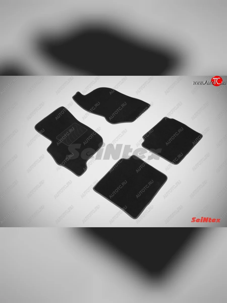 Износостойкие коврики в салон SeiNtex Premium LUX 4 шт. (ворсовые) Mitsubishi Galant 9 седан (2004-2009)  в Керчи Республика Крым