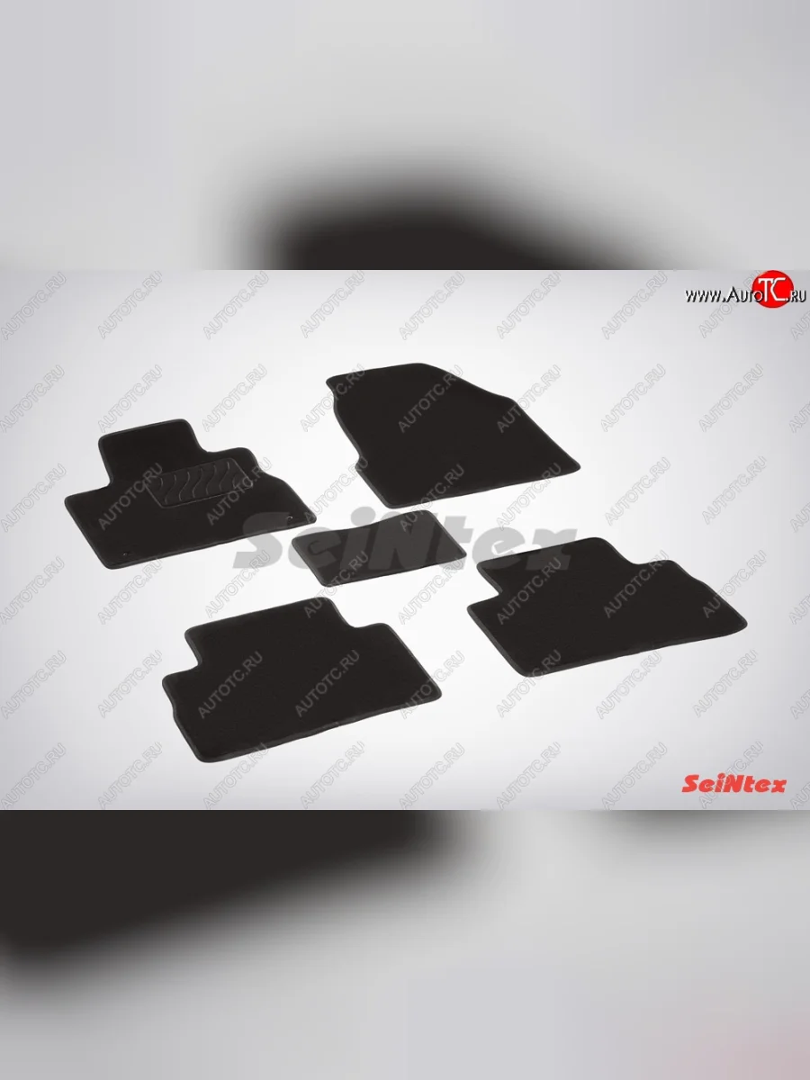 Износостойкие коврики в салон SeiNtex Premium LUX 4 шт. (ворсовые) Nissan Murano 1 Z50 (2002-2009)  в Самаре Самарской области