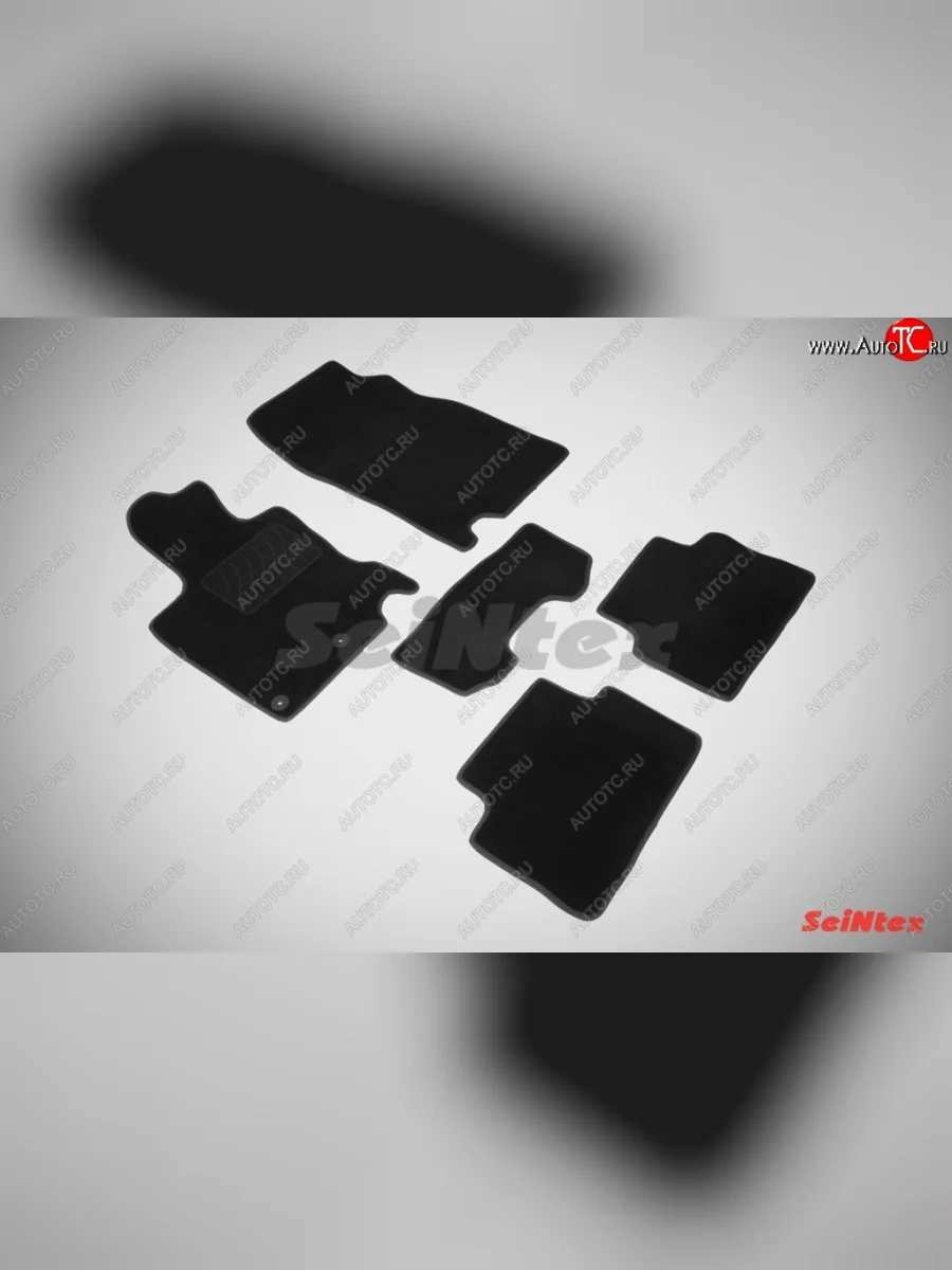 Коврики в салон (английская сборка) SeiNtex Premium LUX 4 шт. (ворсовые) Nissan Qashqai 2 J11 рестайлинг (2017-2022)  в Перми Пермском крае