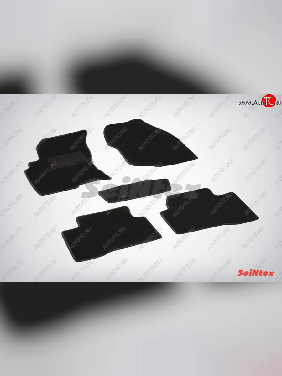 Износостойкие коврики в салон SeiNtex Premium LUX 4 шт. (ворсовые) Nissan X-trail 1 T30 дорестайлинг (2000-2003)  в Самаре Самарской области