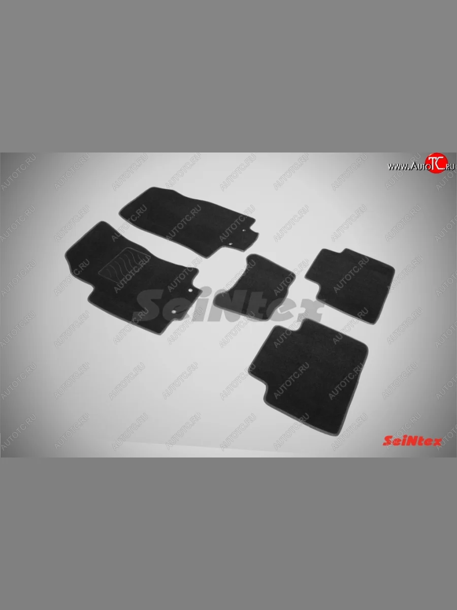 Износостойкие коврики в салон SeiNtex Premium LUX 4 шт. (ворсовые) Nissan X-trail 3 T32 рестайлинг (2017-2022)  в Керчи Республика Крым
