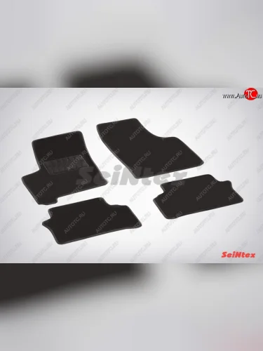 Износостойкие коврики в салон SeiNtex Premium LUX 4 шт. (ворсовые) Opel Meriva  A (2002-2010)