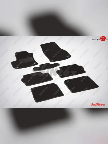Износостойкие коврики в салон SeiNtex Premium LUX 6 шт. (ворсовые) Opel Zafira  В (2005-2015) дорестайлинг, рестайлинг