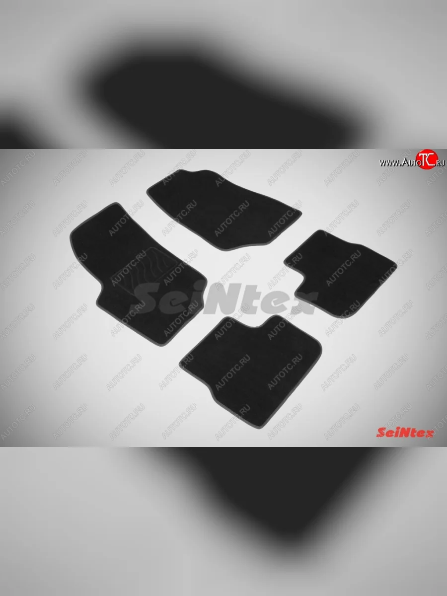 Износостойкие коврики в салон SeiNtex Premium LUX 4 шт. (ворсовые) Peugeot 207 WC хэтчбэк 5 дв. дорестайлинг (2006-2009)  с доставкой в г. Пермь