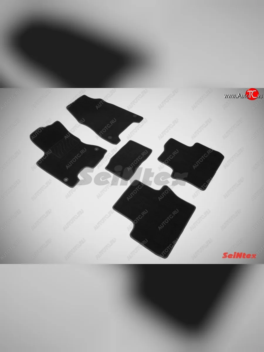 Износостойкие коврики в салон SeiNtex Premium LUX 4 шт. (ворсовые) Renault Koleos Phase 1 (2007-2011)  в Перми Пермском крае