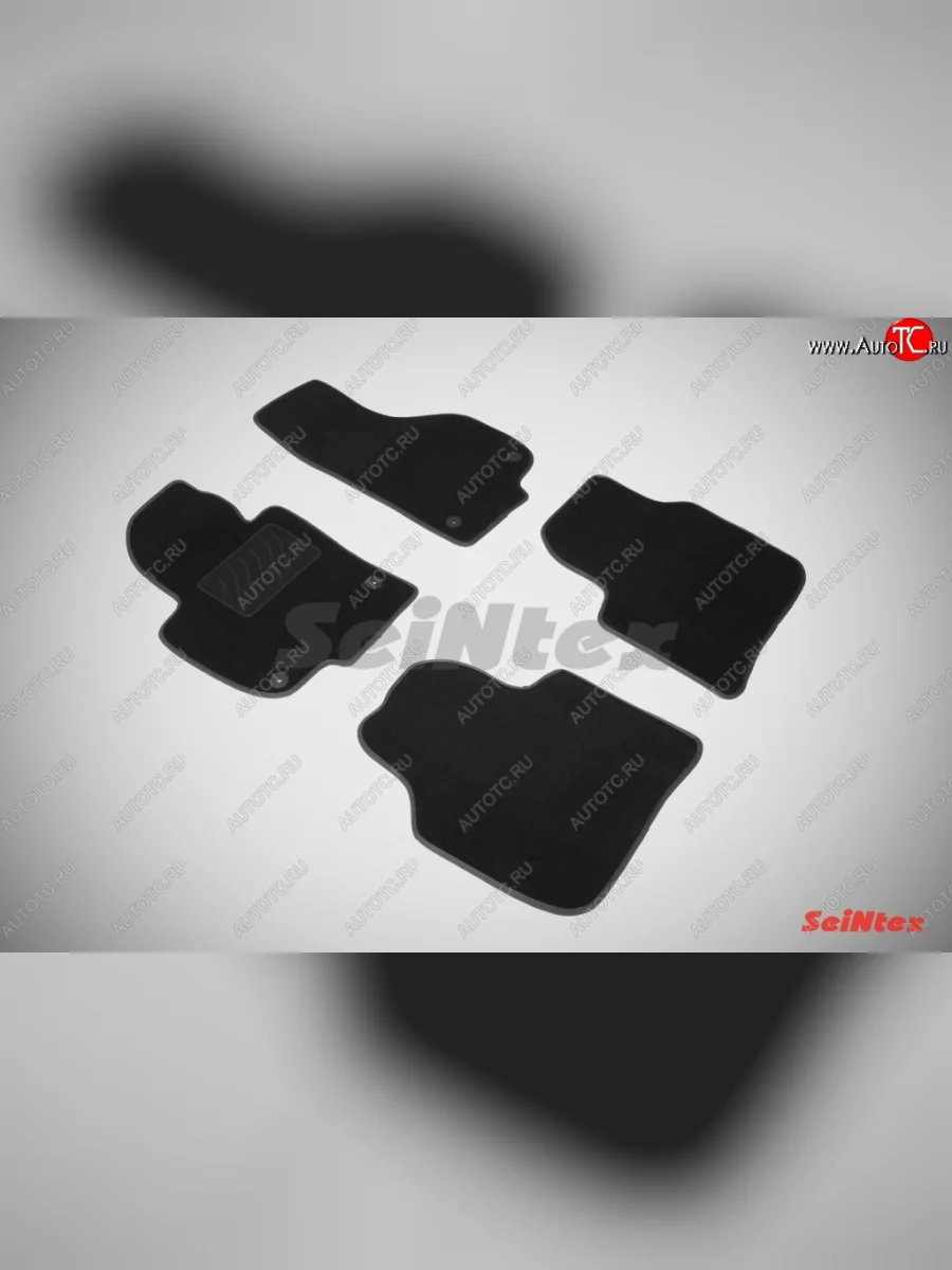 Износостойкие коврики в салон SeiNtex Premium LUX 4 шт. (ворсовые) Skoda Superb B6 (3T5) универсал доресталийнг (2009-2013)  с доставкой в г. Пермь