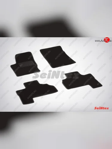 Износостойкие коврики в салон SeiNtex Premium LUX 4 шт. (ворсовые) SSANGYONG Actyon  1 (2006-2010)