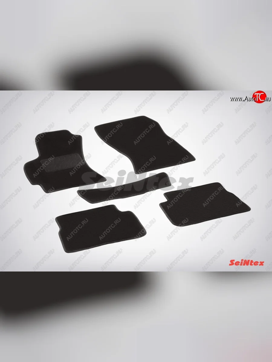 Износостойкие коврики в салон SeiNtex Premium LUX 4 шт. (ворсовые) Subaru Forester SH (2008-2013)  в Самаре Самарской области