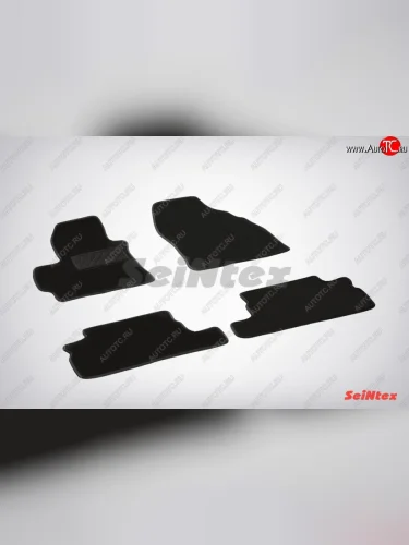 Износостойкие коврики в салон SeiNtex Premium LUX 4 шт. (ворсовые) Toyota Auris  E150 (2006-2010) хэтчбэк 5 дв. дорестайлинг