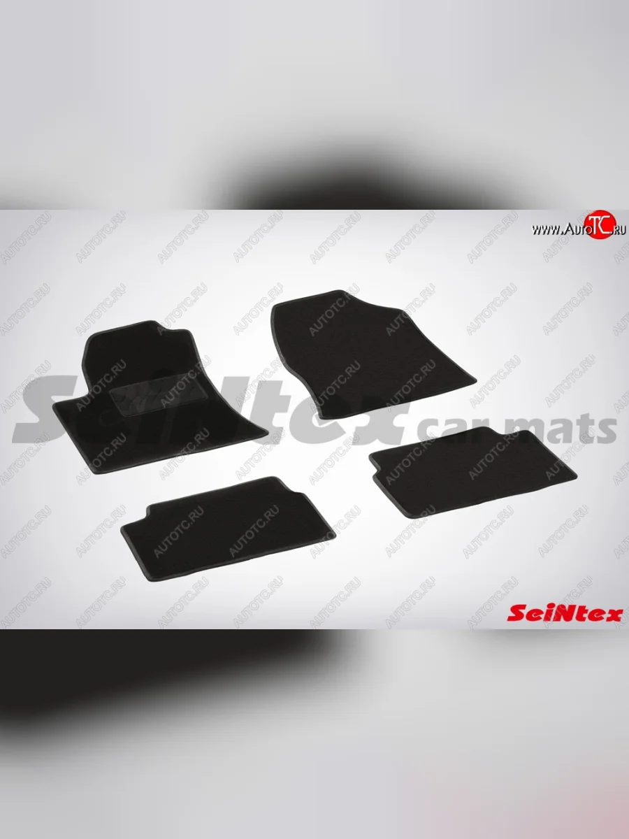 Износостойкие коврики в салон SeiNtex Premium LUX 4 шт. (ворсовые) Toyota Avensis T250 седан дорестайлинг (2003-2006)  в Керчи Республика Крым
