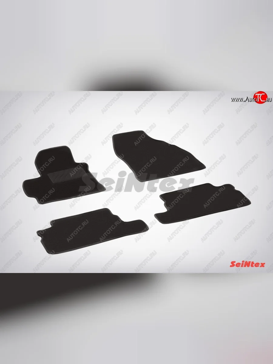 Износостойкие коврики в салон SeiNtex Premium LUX 4 шт. (ворсовые) Toyota Corolla E150 седан дорестайлинг (2006-2010)  в Керчи Республика Крым