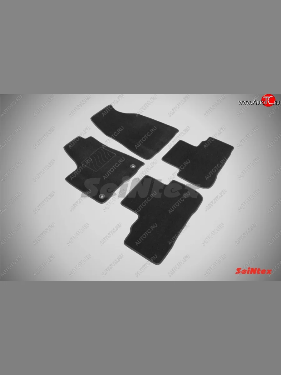 Износостойкие коврики в салон SeiNtex Premium LUX 4 шт. (ворсовые)  Toyota Highlander (2007-2010) XU40  в Самаре Самарской области