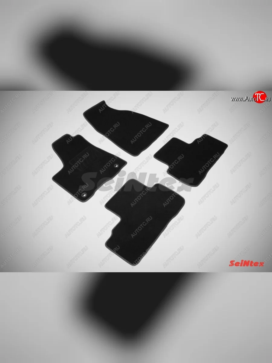 Износостойкие коврики в салон SeiNtex Premium LUX 4 шт. (ворсовые) Toyota Highlander XU50 дорестайлинг (2013-2017)  в Перми Пермском крае