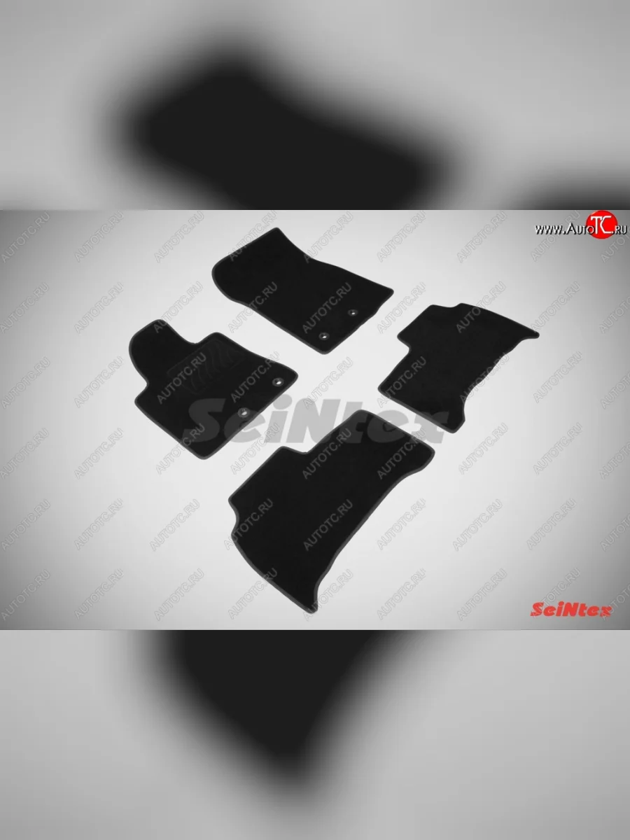 Износостойкие коврики в салон SeiNtex Premium LUX 4 шт. (ворсовые) Toyota Land Cruiser 200 дорестайлинг (2007-2012)  в Самаре Самарской области