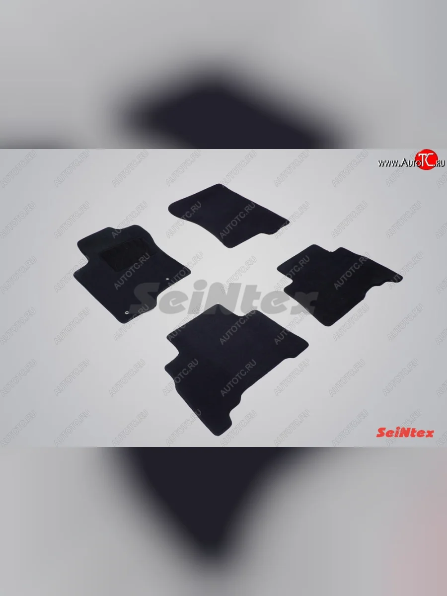 Износостойкие коврики в салон SeiNtex Premium LUX 4 шт. (ворсовые) Toyota Land Cruiser Prado J150 дорестайлинг (2009-2013)  в Керчи Республика Крым