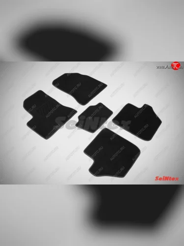 Износостойкие коврики в салон SeiNtex Premium LUX 4 шт. (ворсовые) Toyota RAV4  CA20 (2000-2003) 3 дв. дорестайлинг, 5 дв. дорестайлинг