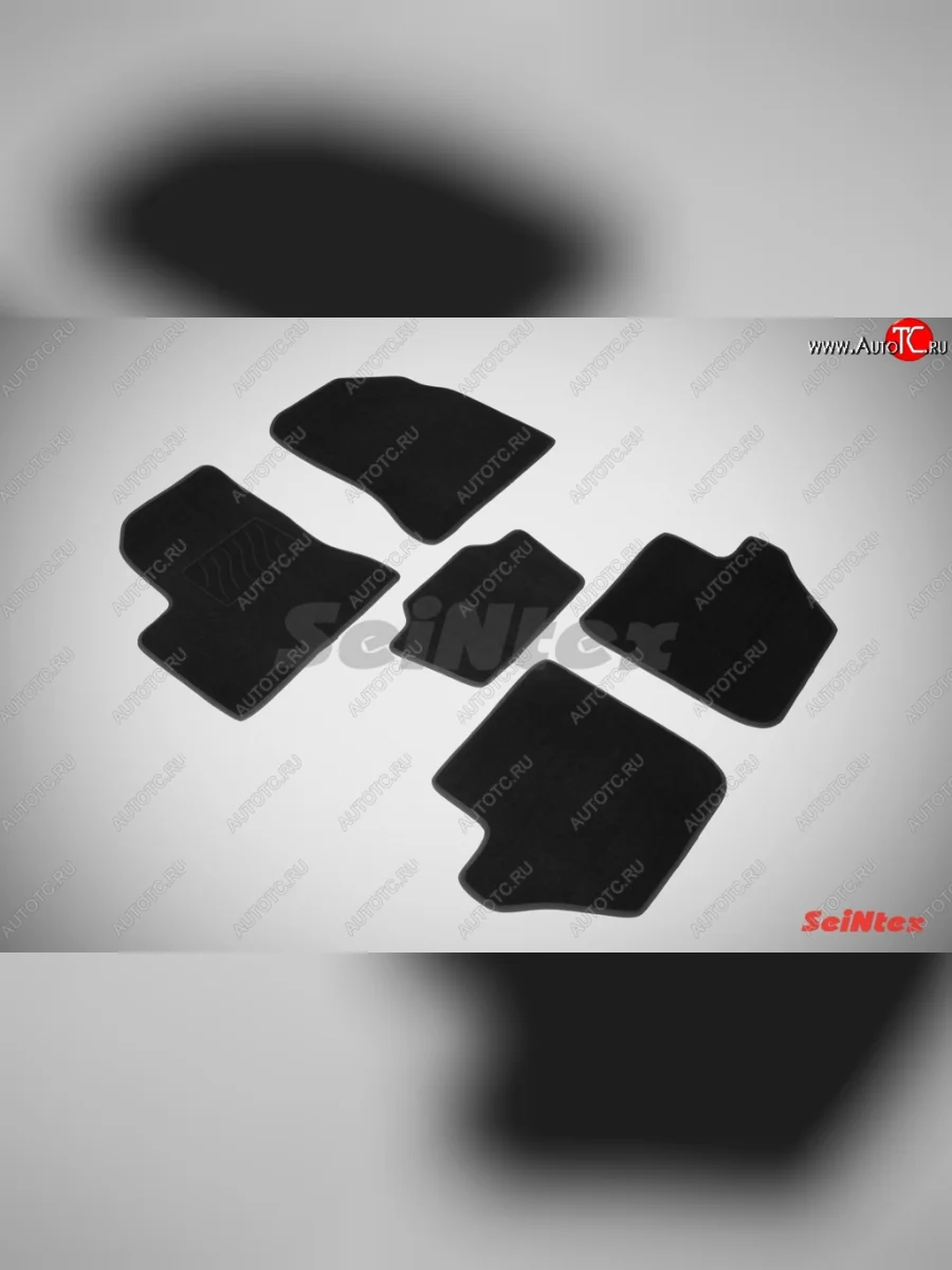 Износостойкие коврики в салон SeiNtex Premium LUX 4 шт. (ворсовые) Toyota RAV4 CA20 3 дв. дорестайлинг (2000-2003)  в Перми Пермском крае