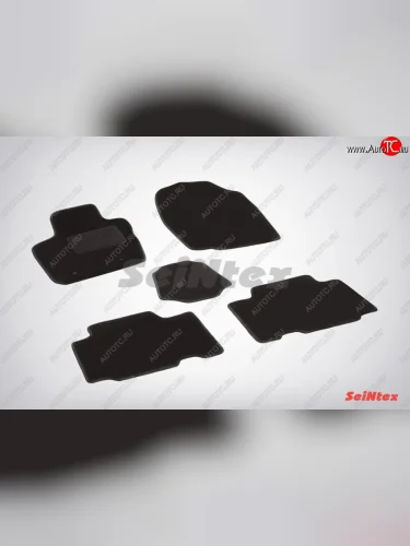 Коврики в салон L SeiNtex Premium LUX 4 шт. (ворсовые) Toyota RAV4 XA30 5 дв. удлиненный 2-ой рестайлинг (2010-2013)