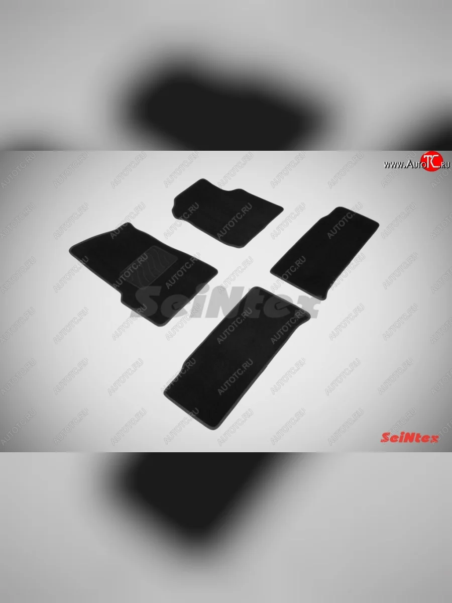 Износостойкие коврики в салон SeiNtex Premium LUX 4 шт. (ворсовые)  Уаз Патриот (2005-2025) 3163 5 дв., Спорт, 3163 5-дв.  с доставкой в г. Керчь